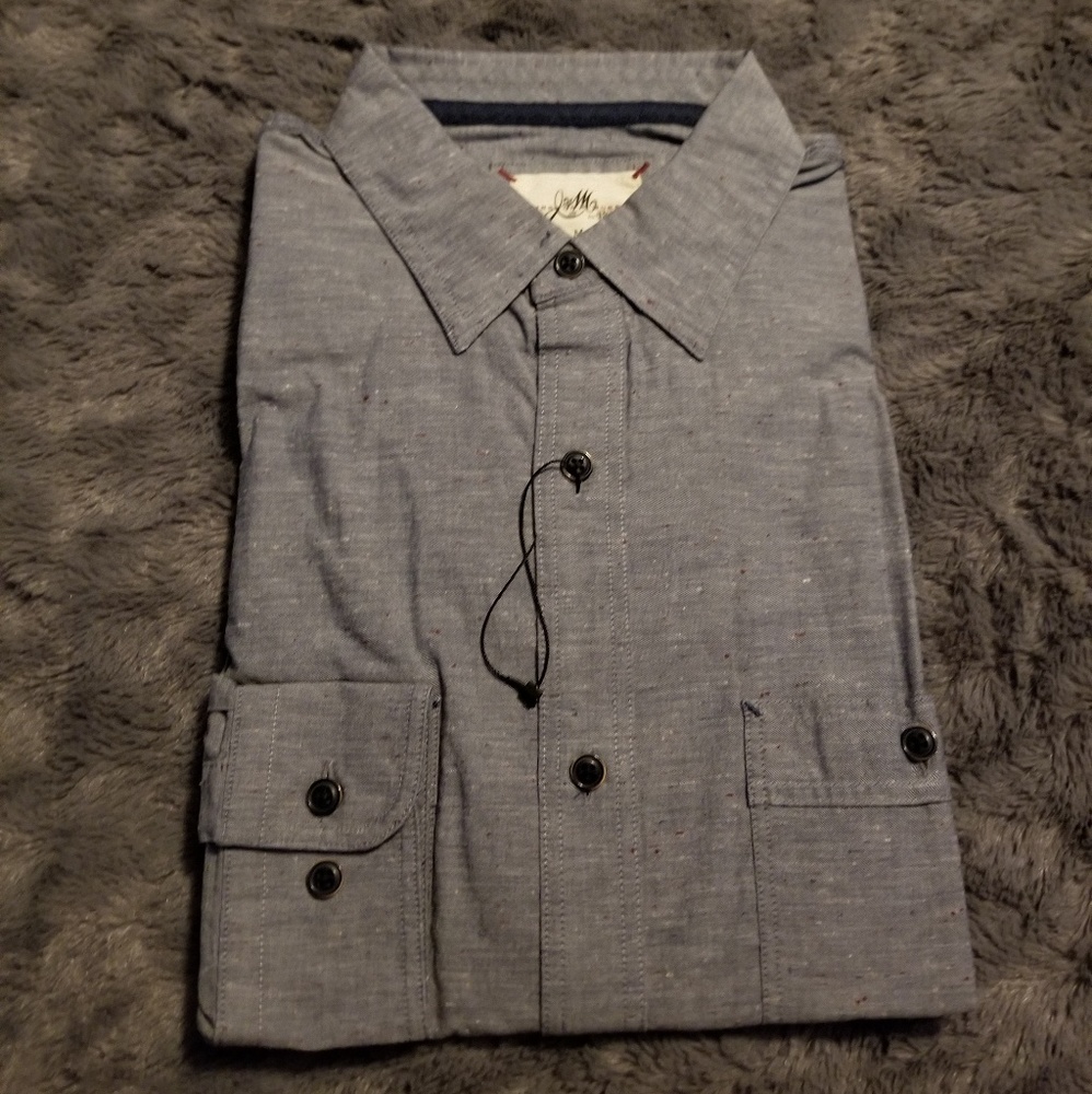 Johnston & Murphy Chambray Shirt